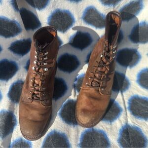 Women’s Silversmith Red Wing Brown Leather Boots
